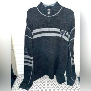 Men’s Harley Davidson Zip Up Wool Sweater! Size 2XL🏍️